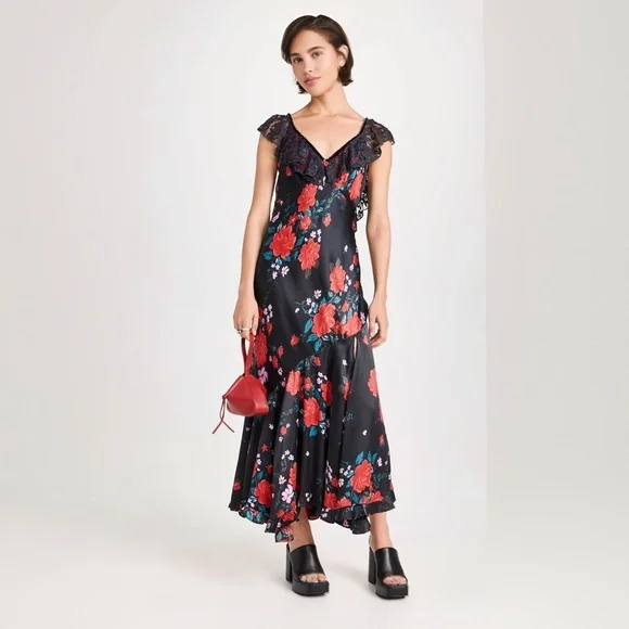 XS Warm Hearts Midi Dress from Free People, original price $198. Like new! - Picture 1 of 14